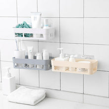 ABS plastic shower caddy, corner shelf with suction cup