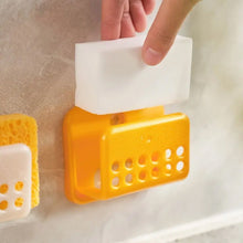 Multipurpose kitchen caddy with sponge and soap storage