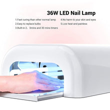 GlamCure 36W Fast Curing UV Lamp