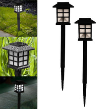 Solar Garden Lights, Outdoor Solar Landscape Lights, Waterproof Outdoor Solar Lights Walkway for Patio, Lawn, Yard, and Landscape (Pack of 2)