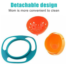 Functional rotating bowl for children, making food serving and mealtime enjoyable.