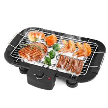 Smokeless indoor barbecue grill.