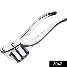 Multi-function garlic press and squeezer