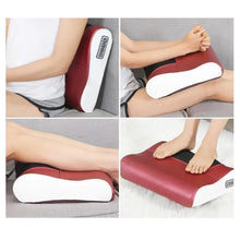 Portable electric massager with heat function.