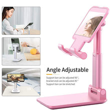 Phone holder with mirror and height adjust