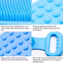 Silicone brush for deep skin cleaning