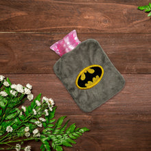 Batman hot water bag with cover, suitable for cramps and pain