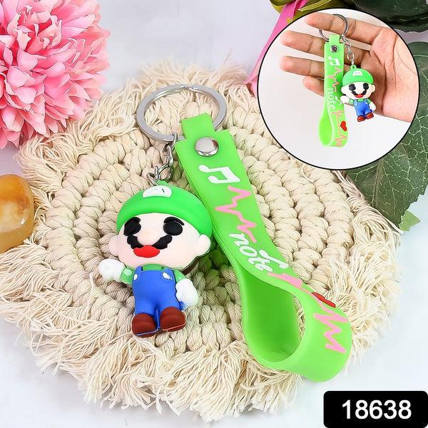 Chibi Character Silicone Keychain